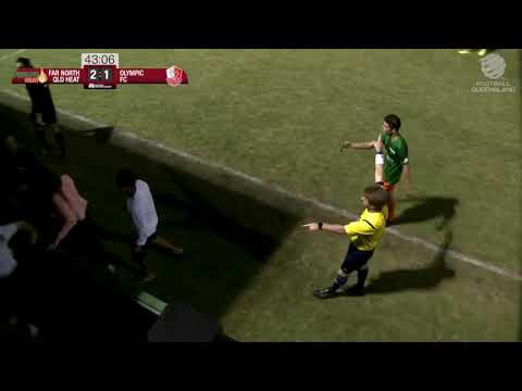 NPL QLD 2014 Round 25 - FNQ Heat vs Olympic FC Highlights