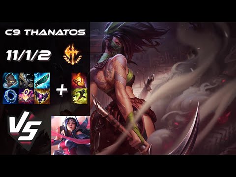 Cloud9 Thanatos TOP Akali vs Irelia - NA Challenger Patch 26.3