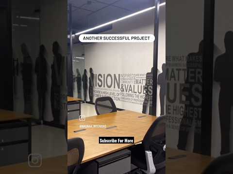 Plywood executive office workstation