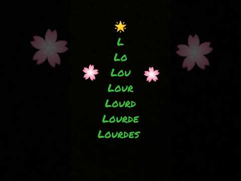 mi nombre se escribe Lourdes pero se pronuncia Lurdes😅