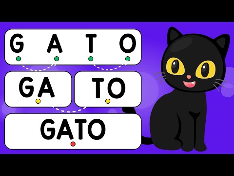 How to learn to read quickly and easily | Simple words to learn to read | Sound of letters