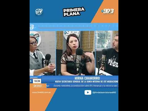 Mirna Chamorro, nueva referente de ATE Migraciones en Misiones, analiza los desafíos del sector