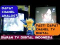 Cara Dapat Siaran TV Digital Pada TV Analog TV Tabung