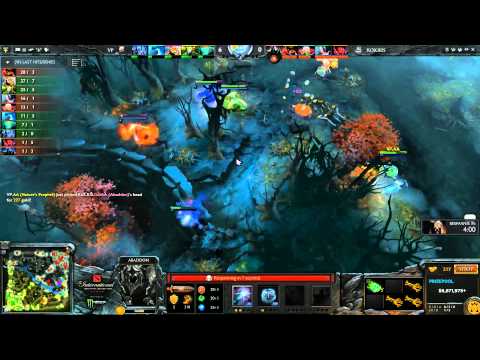 TI 4 EU Qual Consolation Final Rox.Kis vs Virtus Pro Game 1 Dive