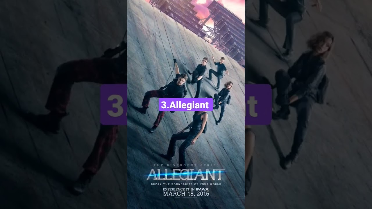 Ranking The Divergent Trilogy #shorts #divergent