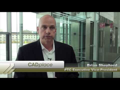 CADplace Windchill 10.2 interview with PTC's Brian Shepherd at PTC Live in Germany