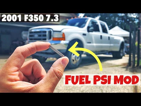 2001 F350 7.3 PowerStroke - 86D Fuel Pressure Spring Fuel Mod Upgrade SP