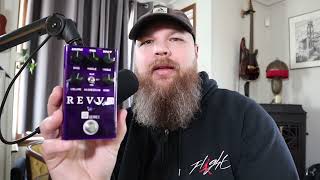 Video thumbnail for Revv G3 Distortion/Preamp pedal - One of the BEST for tight high gain tones by Justin Longshore