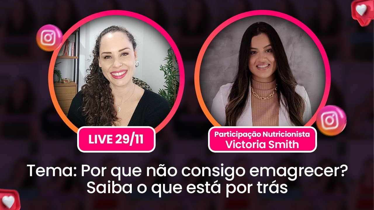 LIVE: Por que não consigo emagrecer? Saiba o que está por trás | Jhanda Siqueira