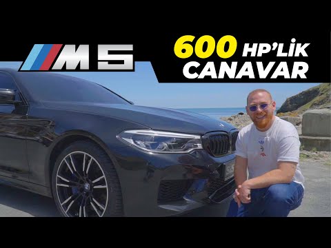 Yeni BMW M5 F90 Araba Tanıtımı | 3 Saniye'de 0-100 Hız Testi | 600 HP'lik Canavar | M5 İnceleme