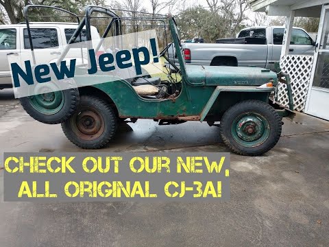 New Jeep! All Original CJ-3A
