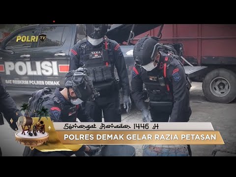POLRES DEMAK GELAR RAZIA PETASAN