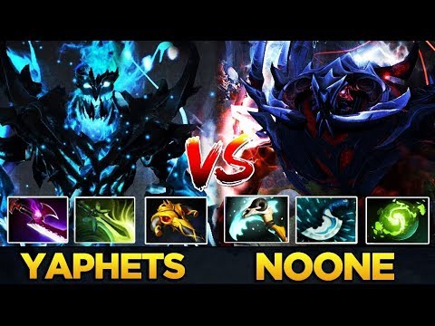 TOP 1 Shadow Fiend YaphetS vs TOP 1 MMR Noone SF - EPIC Battle Dota 2
