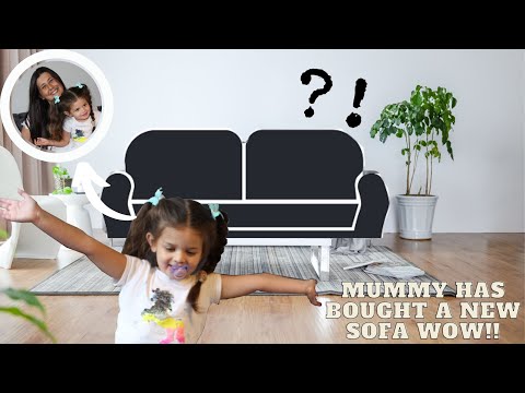 three crazy kids and a brand new sofa!!!
