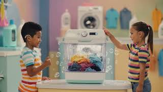 Washing Machine Wonderland: Spin and Dance Fun!