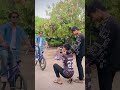 Ye Baba Ek Aur Jhakaas Cheez Dikhau kya 😂 | Akram Bmx Rider | #shorts #funnyvideo