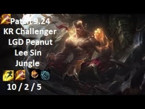 LGD Peanut - Lee Sin Jungle - KR Challenger 947 LP