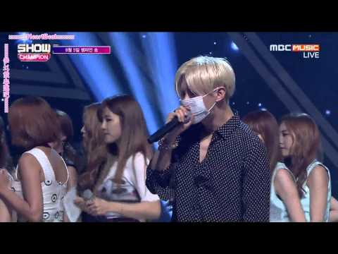 【中字】150805 BEAST Show Champion 一位發表+encore