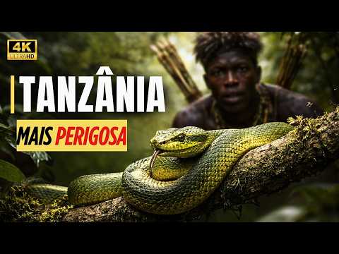 Assim Sobrevivem 7 Tribos da TANZÂNIA Cercadas por Fauna VENENOSA | Documentário Completo