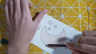 Repair man | Hướng dẫn cách cắt dán và cách vẽ đồ vật, con vật đơn giản bằng giấy: MẶT TRĂNG