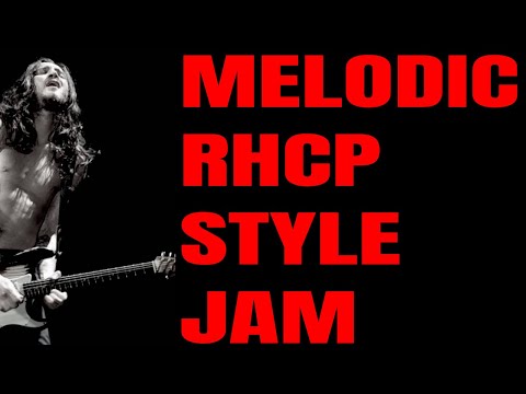 Melodic Chili Peppers Jam | RHCP Style Guitar Backing Track (A Minor)