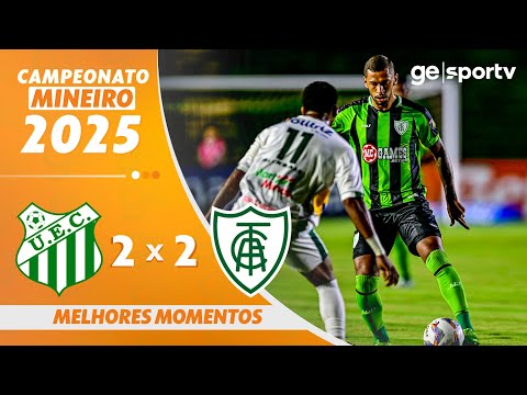 Gols e lances de Uberlândia x América-MG