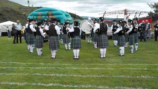 preview picture of video 'Mid-Argyll Pipe band @ Kilmartin Ball'