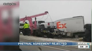 Pretrial agreement rejected in Morton County fatal crash case