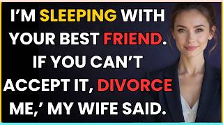 “‘I’M SLEEPING WITH YOUR BEST FRIEND. IF YOU CAN’T ACCEPT IT, DIVORCE ME,’ MY WIFE SAID.”