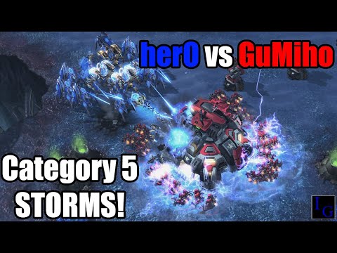 herO (Protoss) vs GuMiho (Terran) | SC2 Pro Match With Commentary Professional Starcraft 2 PvT Game