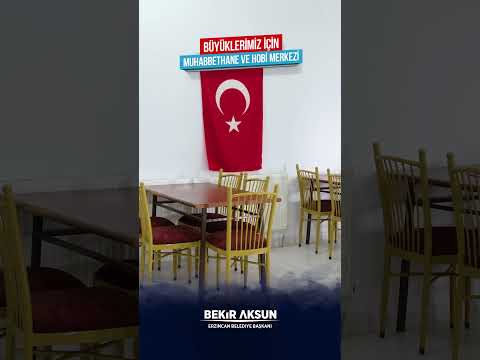 Büyüklerimiz için muhabbet hane ve hobi merkezi Esentepe’de. 18.03.2024