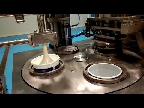 Semi Automic Cup Filling Sealing Machine