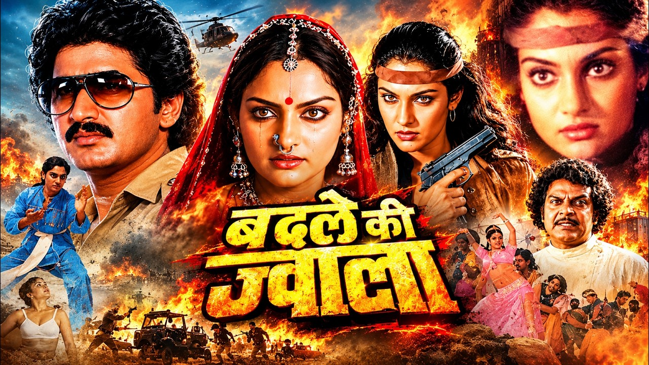 Badle Ki Jwala (1986) Mahesh Anand, Madhavi, Silk Smitha
