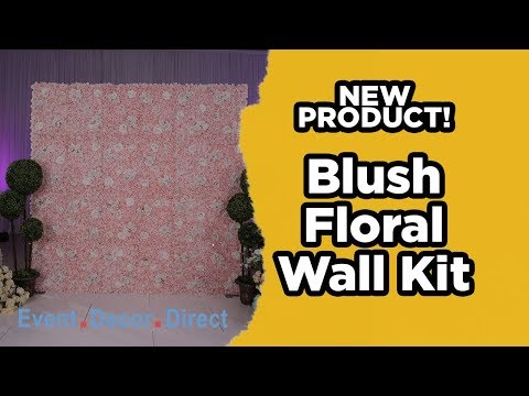 DIY: Assemble a Blush Floral Wall Kit | Quick How To Tutorial | Event Decor Direct