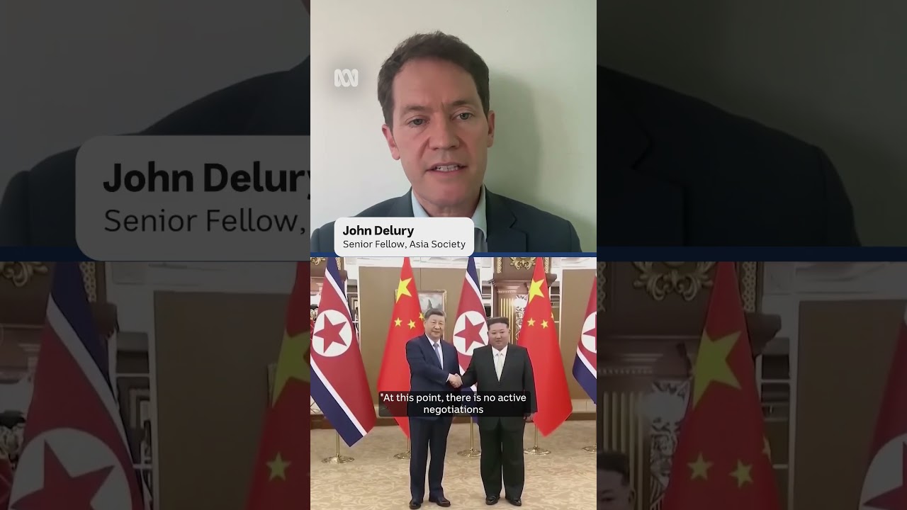 Xi Jinping visits North Korea for first time in six years to meet Kim Jong Un