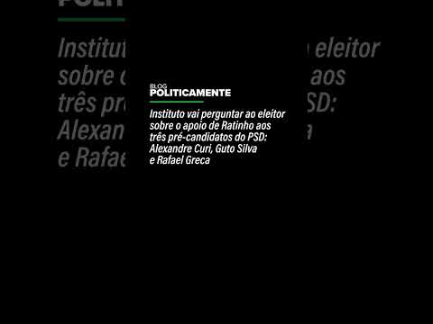 Nova pesquisa com a corrida pelo Palácio Iguaçu sai na quinta