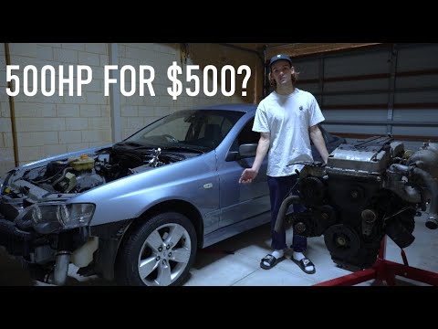 XR6 NA to Turbo Series Part 1: Tearing down the $500 Ford Barra