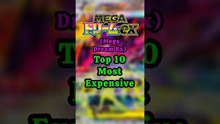 Top 10 Most Expensive Pokemon Cards In Mega Dream EX (Ascended Heroes) #pokemon #pokemoncards