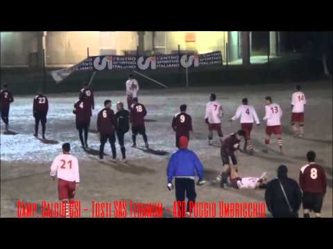 Camp. Calcio CSI: Tosti Teramum- Poggio Umbricchio