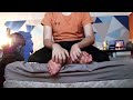 Foot Tickle Challenge Cream Sensitive Soles With My Argentine Girlfriend Part 2
