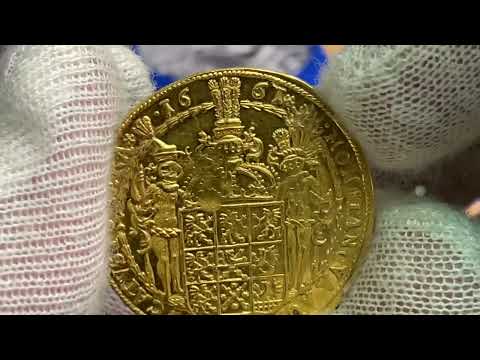 Guld - Guldmynt - Karl XI - 2 Dukater 1661 - Det bästa kända exemplaret på marknaden