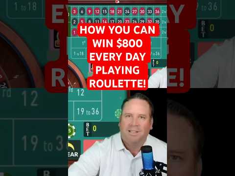 HOW YOU CAN START WINNING $800.00 EVERY DAY! #best #roulette #system #strategy #viralvideo #money
