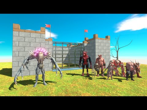 King Scourge vs Infernals - Animal Revolt Battle Simulator