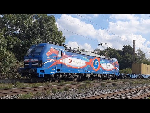 Siemens Smartron BR 192 103-0 von EGP mit Containerzug