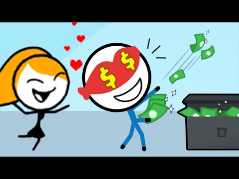 Attack Draw Line - All Levels 1 - 35 - Funny Stickman Brain Puzzle - Gameplay Walkthrough