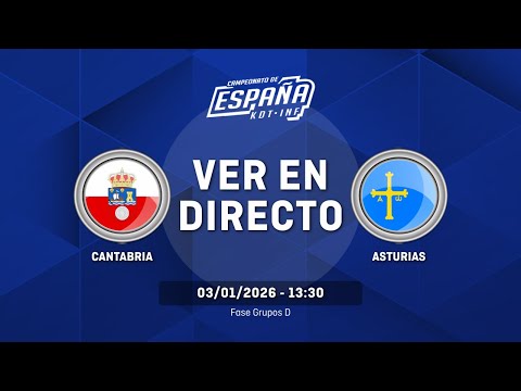 CANTABRIA vs ASTURIAS | Fase Grupos | Grupo D | CESA Infantil Masculino