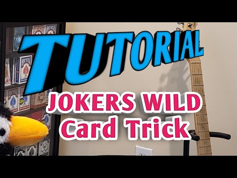 TUTORIAL - Jokers Wild Card Trick. The Magic Corner Tutorial.
