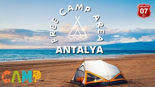ANTALYA FREE CAMPING Areas 2026 #antalya