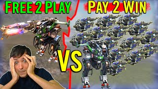War Robots = Pay 2 Win