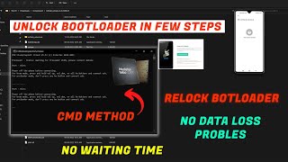 MTK Bootloader unlock and Relock Method without Data loss for all android phone Ft. POCO M2
